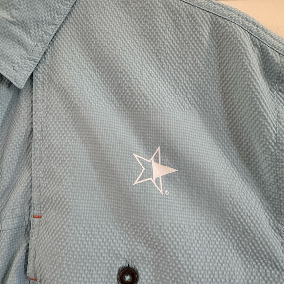 Blue Orvis Boat Shirt - Picture 3 of 6